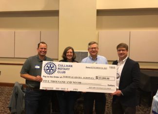 Cullman Rotary Club donates $5K to Agriplex