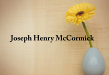 Obituary: Joseph Henry McCormick