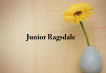 Obituary: Junior Ragsdale