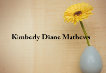 Obituary: Kimberly Diane Mathews