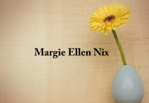 Obituary: Margie Ellen Nix