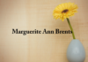 Obituary: Marguerite Ann Brents