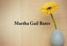 Obituary: Martha Gail Bates