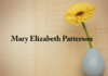 Obituary: Mary Elizabeth Patterson