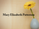 Obituary: Mary Elizabeth Patterson