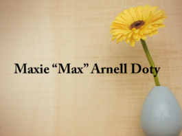 Obituary: Maxie “Max” Arnell Doty