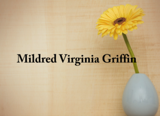 Obituary: Mildred Virginia Griffin