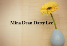 Obituary: Mina Dean Darty Lee
