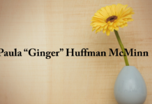Obituary: Paula “Ginger” Huffman McMinn