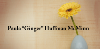 Obituary: Paula “Ginger” Huffman McMinn