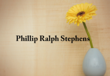 Obituary: Phillip Ralph Stephens