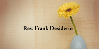 Obituary: Rev. Frank Desiderio