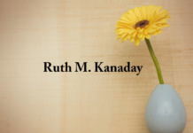Obituary: Ruth M. Kanaday