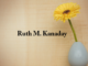 Obituary: Ruth M. Kanaday