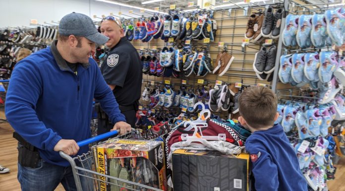 Local kids ‘Shop with a Cop’ for Christmas