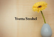Obituary: Yvetta Strobel