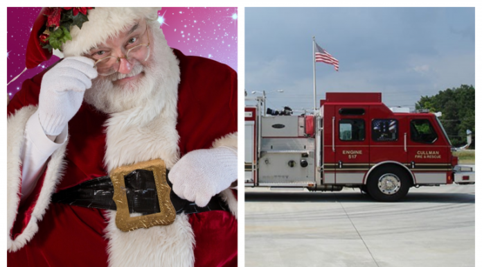 Ho! Ho! Ho! Cullman Fire Rescue bringing Santa through town Dec. 20