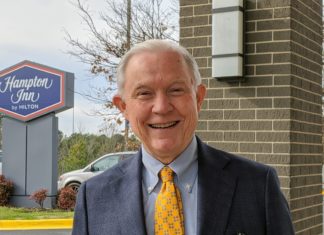 Former U.S. AG Jeff Sessions visits Cullman on sweep through north Alabama