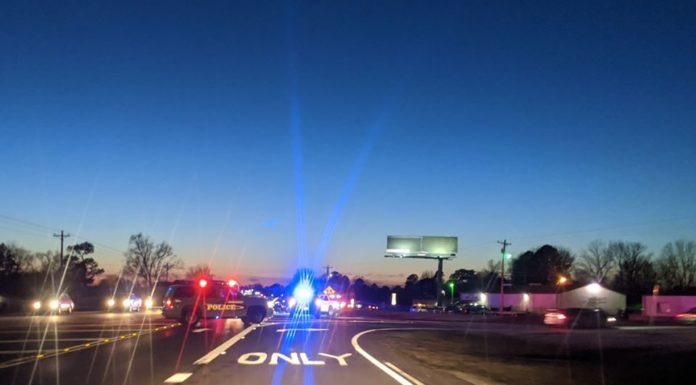 Wreck sends 2 to hospital