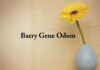 Obituary: Barry Gene Odom