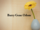 Obituary: Barry Gene Odom