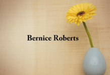 Obituary: Bernice Roberts