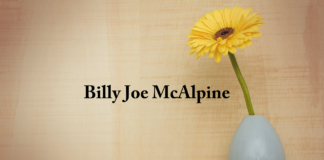 Obituary: Billy Joe McAlpine
