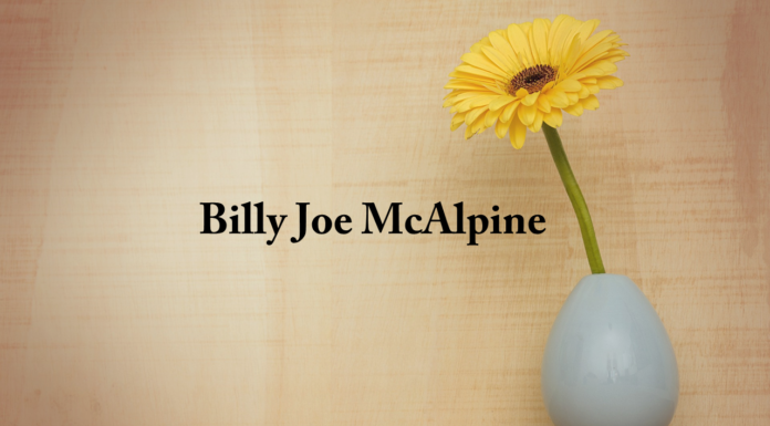 Obituary: Billy Joe McAlpine