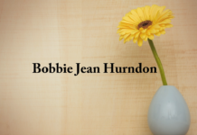Obituary: Bobbie Jean Hurndon