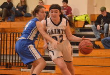 PREP BASKETBALL: Saints, Lady Saints sweep Brilliant at home; Thursday scoring recap