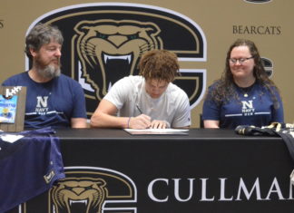 PREP FOOTBALL: Cullman’s Sullins signs with Navy