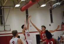 PREP BASKETBALL: Vinemont Eagles, Lady Eagles fall to New Hope at home