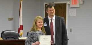 CCBOE talks upcoming 1-cent tax vote; teachers, student honored