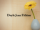 Obituary: Doyle Jean Fithian