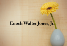 Obituary: Enoch Walter Jones, Jr.