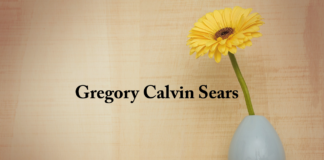 Obituary: Gregory Calvin Sears