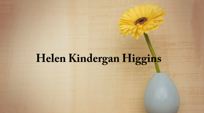 Obituary: Helen Kindergan Higgins