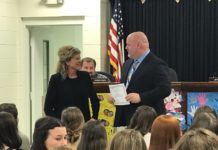 City school board recognizes members, faculty, athletes