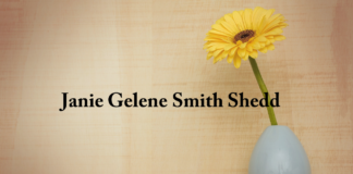 Obituary: Janie Gelene Smith Shedd
