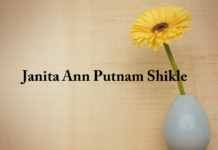 Obituary: Janita Ann Putnam Shikle