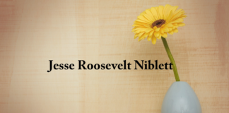 Obituary: Jesse Roosevelt Niblett