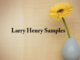 Obituary: Larry Henry Samples