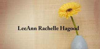 Obituary: LeeAnn Rachelle Hagood