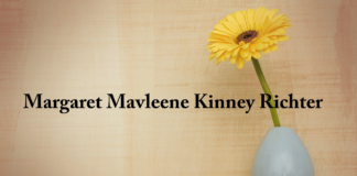 Obituary: Margaret Mavleene Kinney Richter