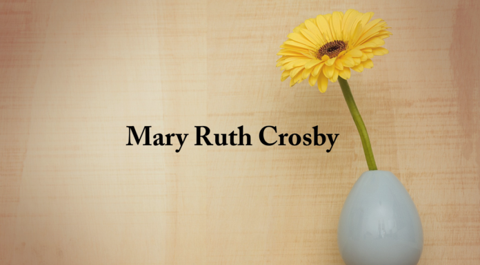 Obituary: Mary Ruth Crosby