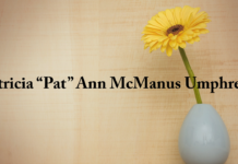 Obituary: Patricia “Pat” Ann McManus Umphrey