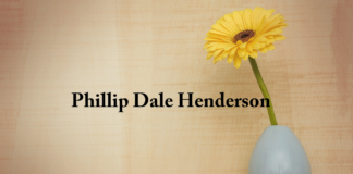 Obituary: Phillip Dale Henderson