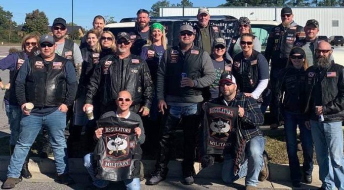 On a mission: Regulators Military MC, Saving Forgotten Warriors partner to assist veterans