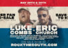 Luke Combs, Eric Church to headline 2020 Rock the South