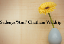 Obituary: Sadenya “Ann” Chatham Waldrip